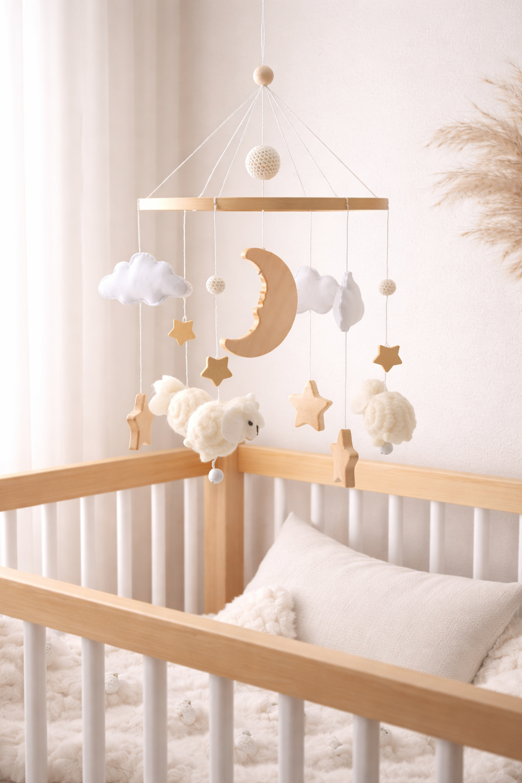 Baby Mobile - Schafe