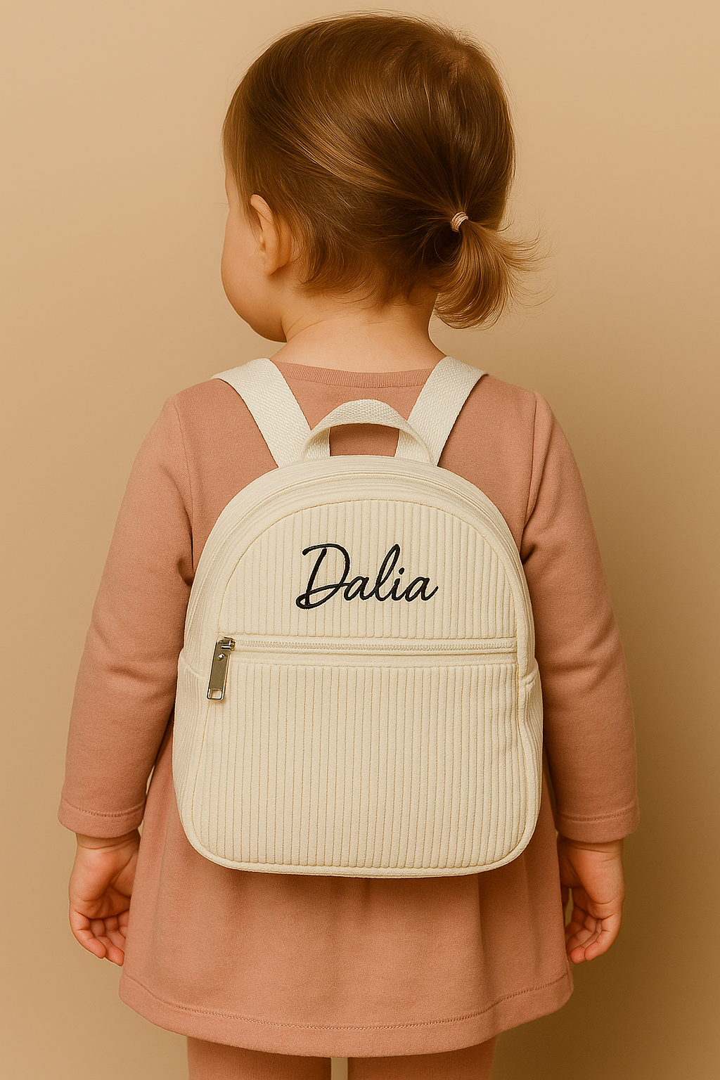 kleiner Cordrucksack - personalisierbar