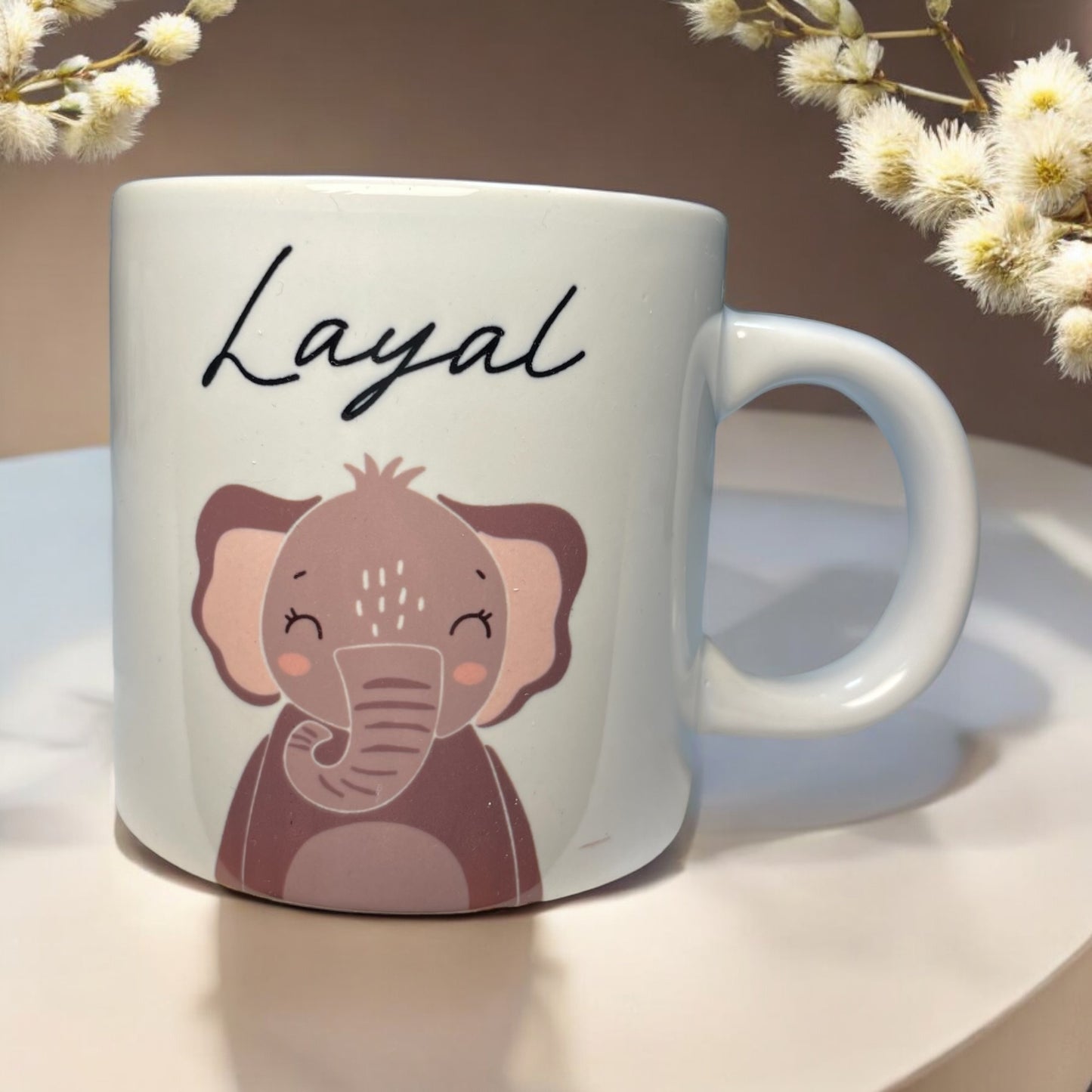 Kindertasse Tiermotive - personalisierbar