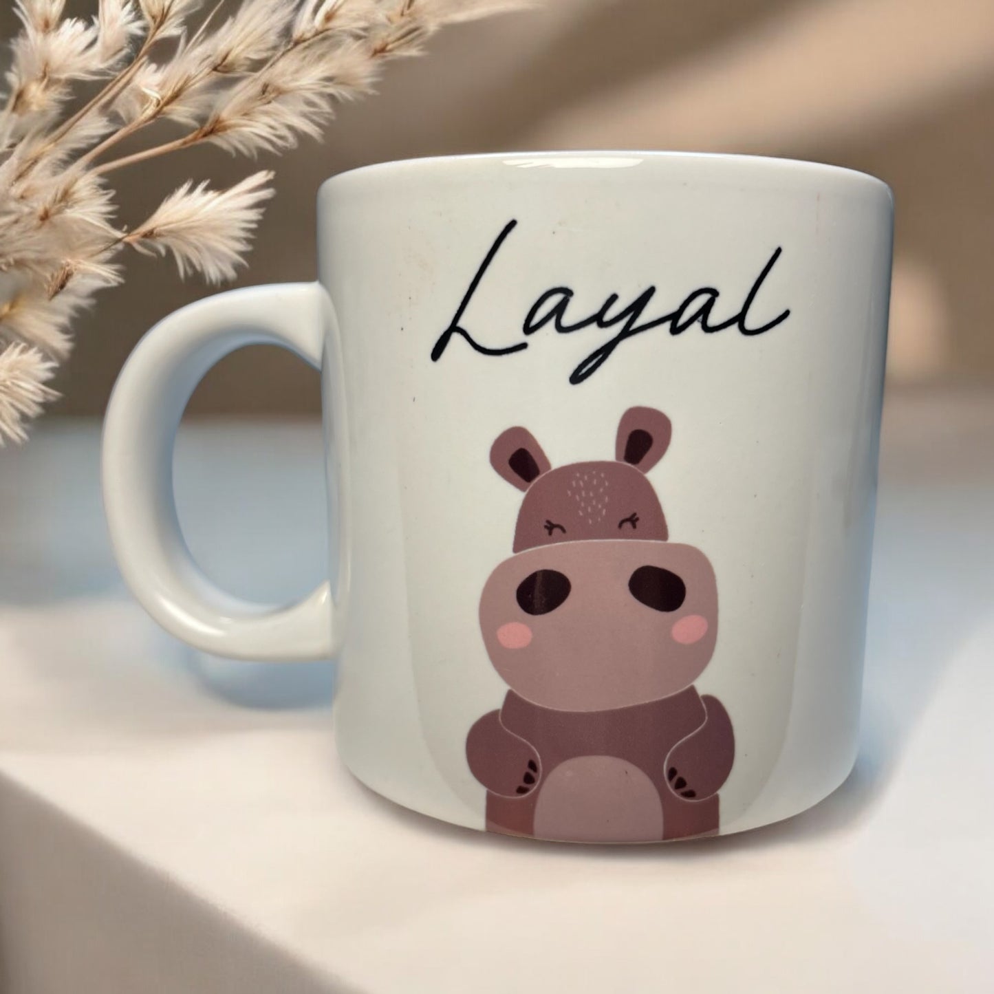 Kindertasse Tiermotive - personalisierbar