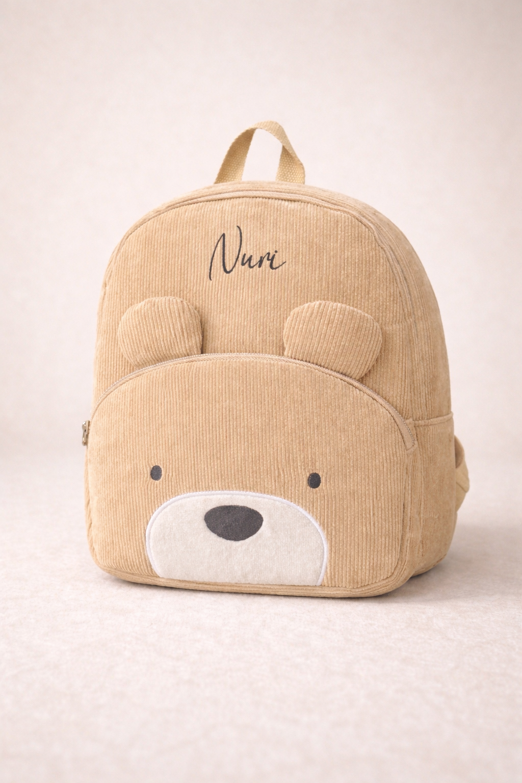 Cord-Bärenrucksack - personalisierbar