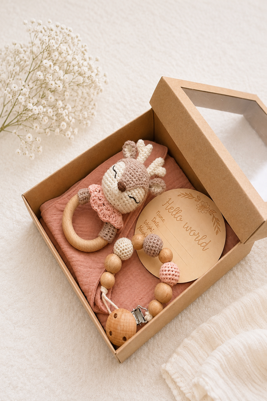Geschenkset 5-teilig - Reh