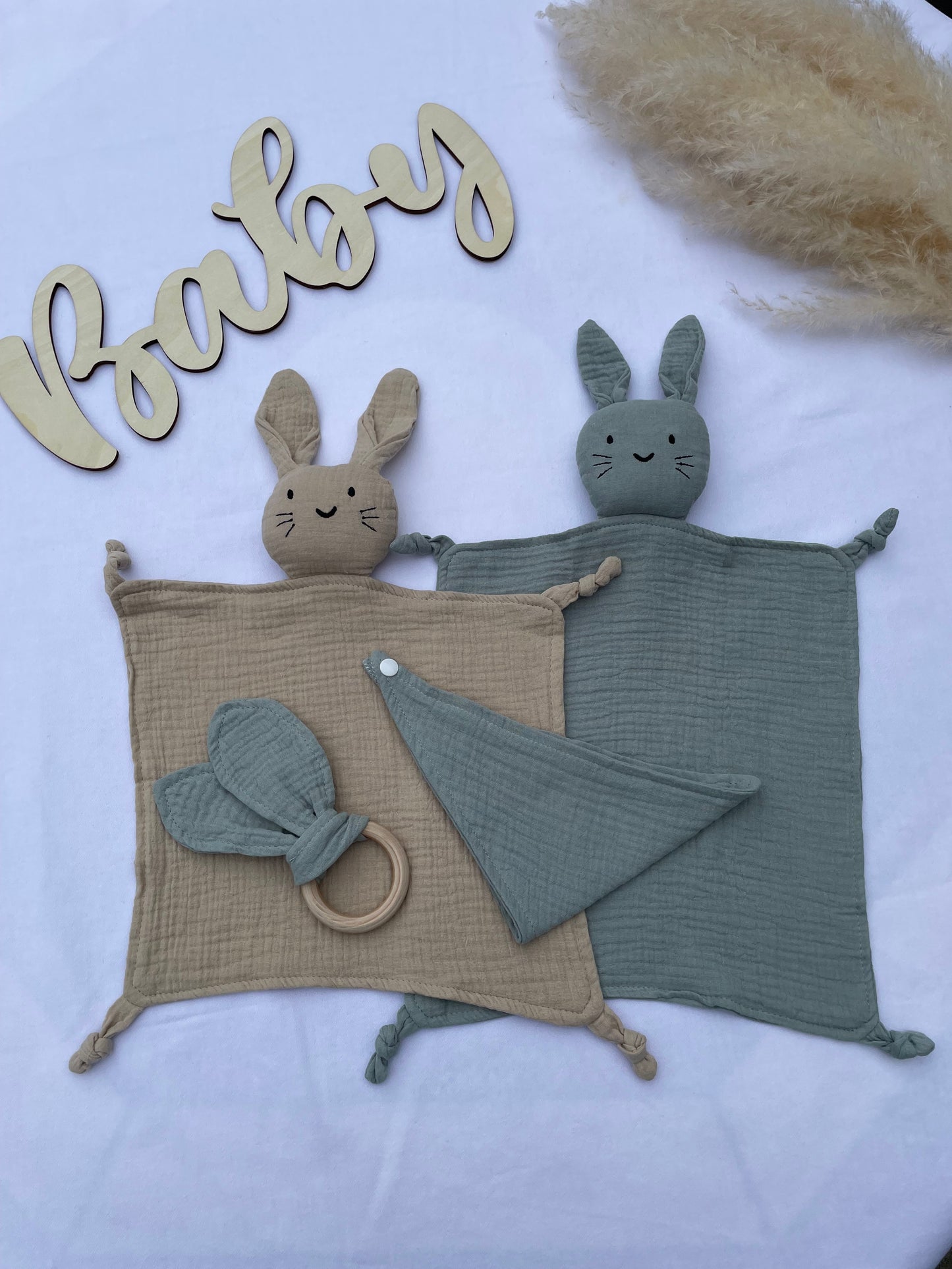Schnuffeltuch Set - personalisierbar