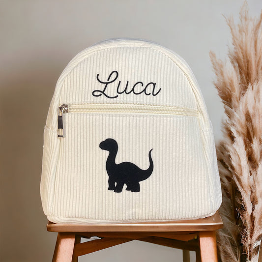 kleiner Cordrucksack - personalisierbar
