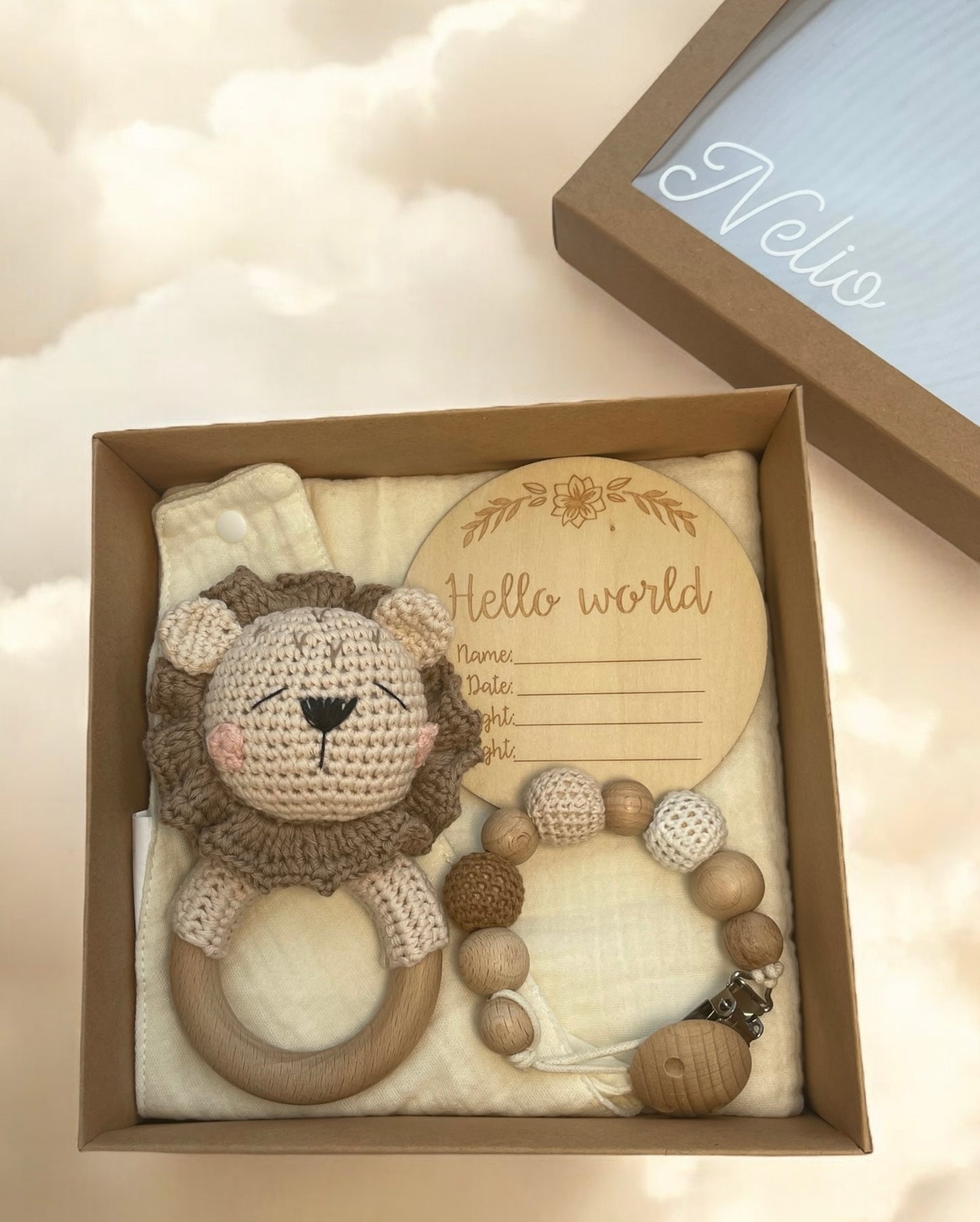 Geschenkset 5-teilig - Löwe
